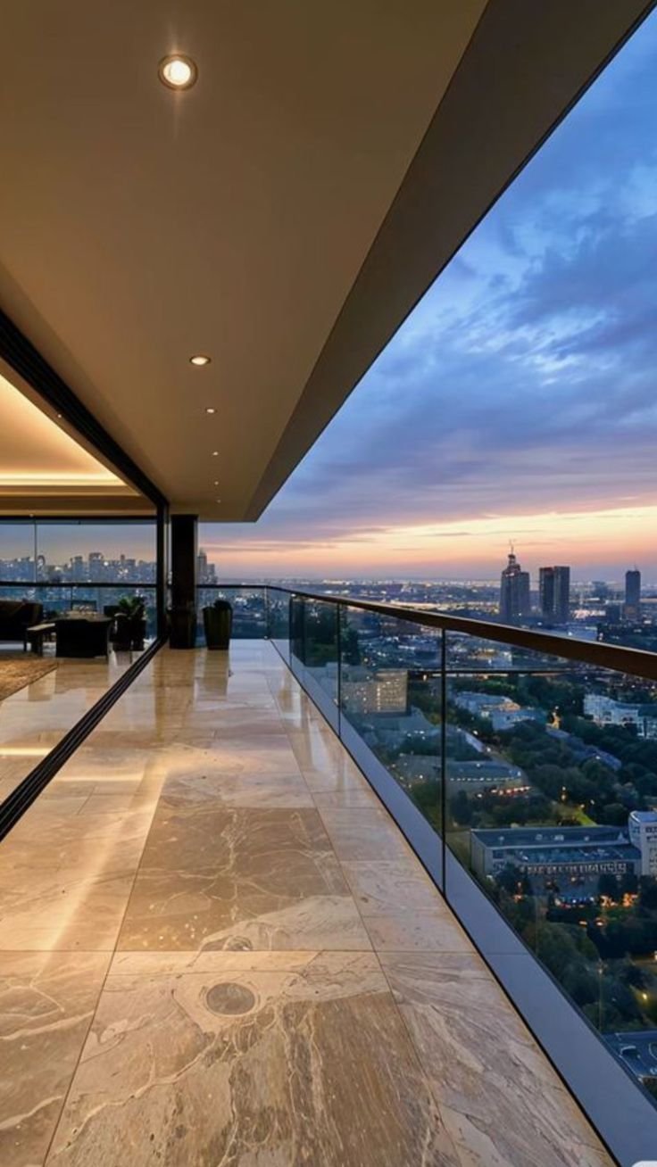 Spacious Wraparound Balconies